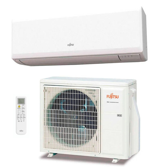 Split Muro Fujitsu R-32 Inverter