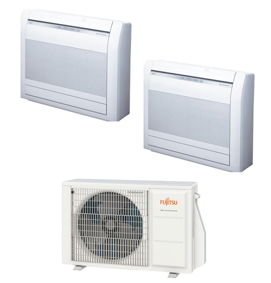 Multisplit Consola Fujitsu R-32 Inverter