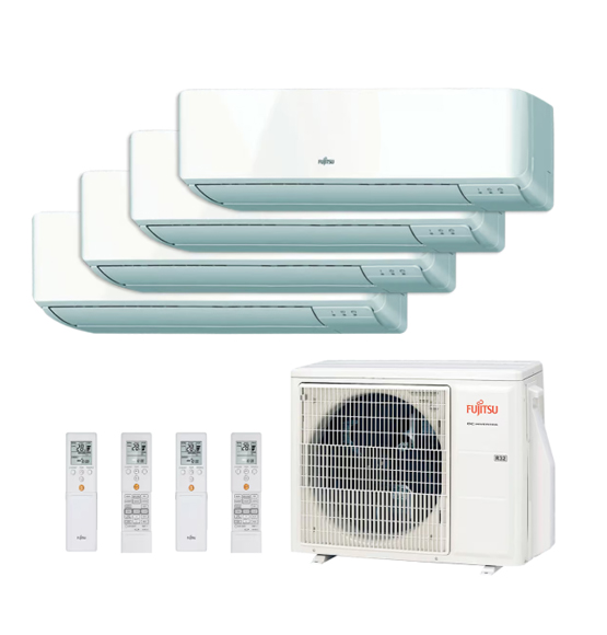 Multisplit Muro Fujitsu R-32  Inverter